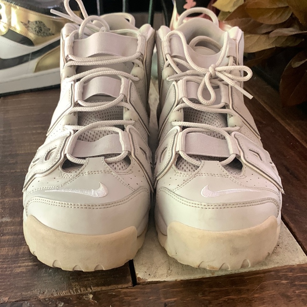 Nike Uptempo Triple White
